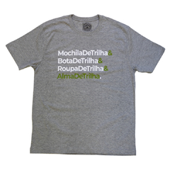 Camiseta Coisas de Trilha - Alma de Trilha
