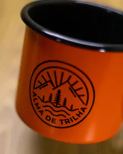 Caneca "Alma" Laranja na internet