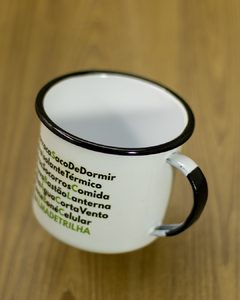 Caneca Checklist Trekking - Alma de Trilha