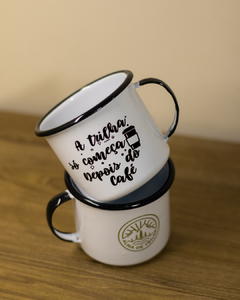 Caneca Branca Depois do Café - loja online