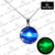 Collar Galaxia Azul de acero 316l - comprar online