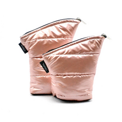 Set Yerbera y azucarera matelassé -rosa brillante-
