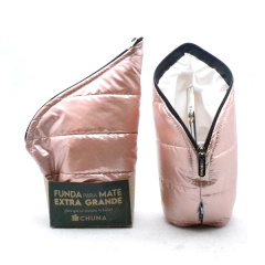 Funda para mate extra grande -rosa brillante-