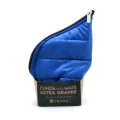 Funda para mate extra grande -azul francia-