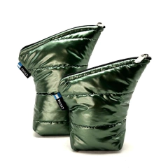 Set Yerbera y azucarera matelassé -verde brillante-