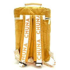 Mochila Chuna Dublin ondas -camel- - comprar online