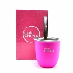 Mate Chuna acero -fuscia-