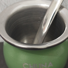 Mate ATENEA Acero inoxidable -verde- - comprar online