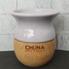Mate AFRODITA madera y cerámica -lila- - comprar online