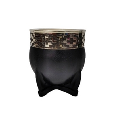 Mate Imperial alpaca cincelada -negro- en internet