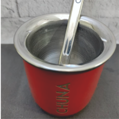 Mate PERSEO Acero inoxidable -rojo- - comprar online