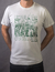 Camiseta Padrão - Estampa Revolução Cannabica Verde e Branco - comprar online