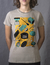 Camiseta Baby Look- Estampa Culinária Cannabica Fundo Amarelo - comprar online