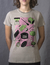 Camiseta Baby Look- Estampa Culinária Cannabica Fundo Rosa