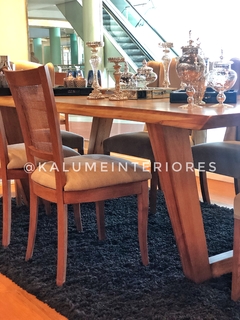 SILLA DALIA ESTERILLADA - Kalume Interiores