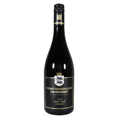 Fürst Hohenlohe-Oehringen Pinot Noir Trocken VDP Gutswein 2018 (750 ml)
