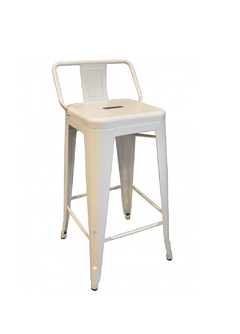 TABURETE TOLIX CON RESPALDO - comprar online