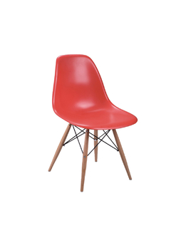 SILLA EAMES CON PATAS DE MADERA en internet