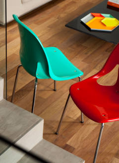 SILLA AGRA CROMO - comprar online