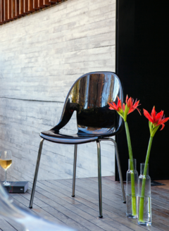SILLA AGRA CROMO - NEWTON