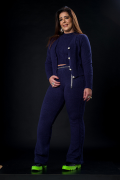 Calça Trança Flaire Sillo - Rô Alves | Alfaiataria e Tricot