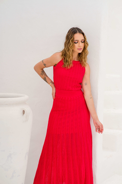 Vestido Longo Tramas - comprar online