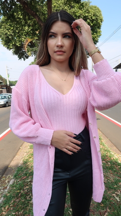 Cardigan Ponto Perola - Rô Alves | Alfaiataria e Tricot