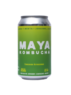 Kombucha Jengribre, Limón, Menta y Albahaca - LATA 354ml - comprar online