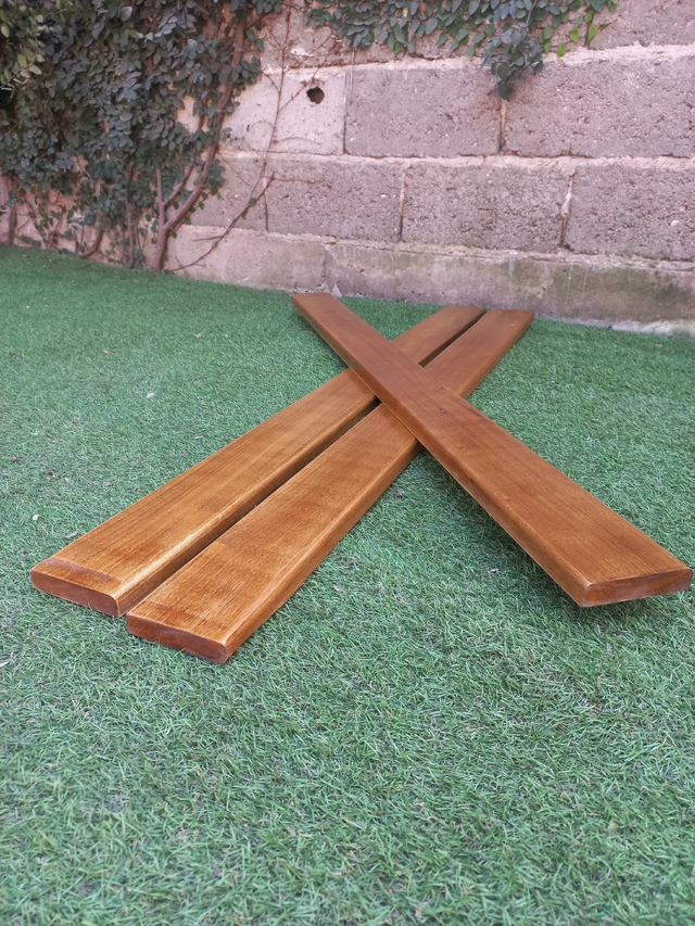 tablas 1x4" para banco de plazamadera dura