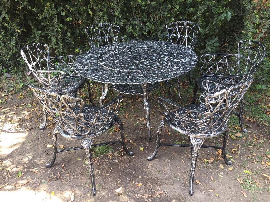 Juego de Jardín Boston x6 Sillones Mundo Banco