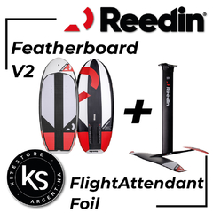 Combo REEDIN Wingfoil - Tabla Featherboard V2 + Foil FlightAttendant
