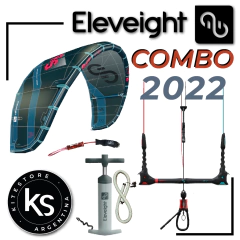ELEVEIGHT RS 2022 - Combo Kite + Barra + Leash + Inflador