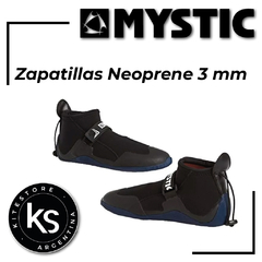 MYSTIC Zapatillas Neoprene Suela Azul - 3 mm