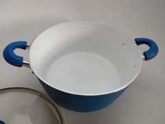 Cacerola forjada antiadherente cerámica 20 cm apto inducción Hudson - comprar online