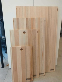 Tabla de madera listones 70x40 - tienda online