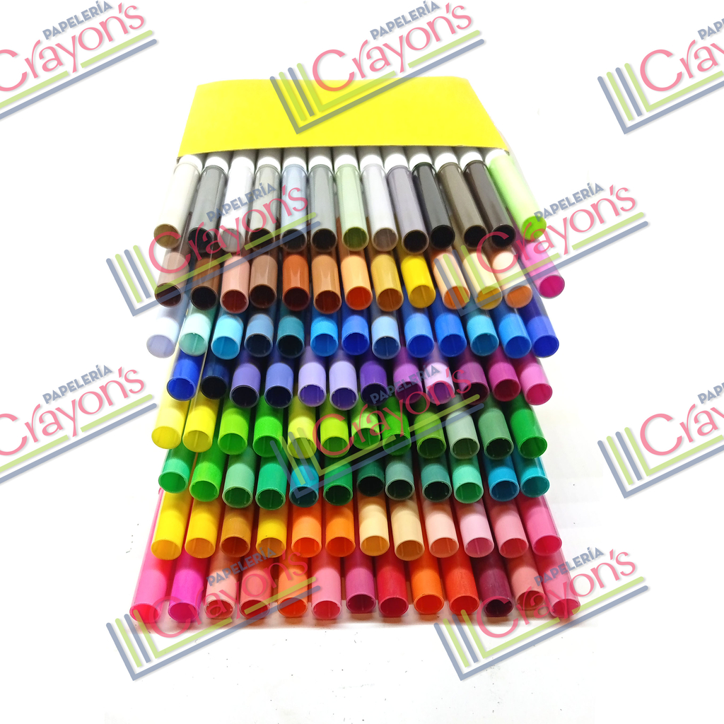 Marcadores lavables Crayola Super tips de 100 unidades + 20 silly scents