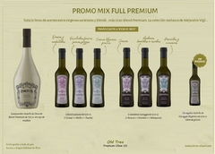 FULL DEGUSTACION PREMIUM (1 Omertá x 750 cc en caja de madera + 3 Lussuria x 500 cc + 3 Coraggio x 500 cc + 1 Coraggio Orgánico x 250 cc Free)