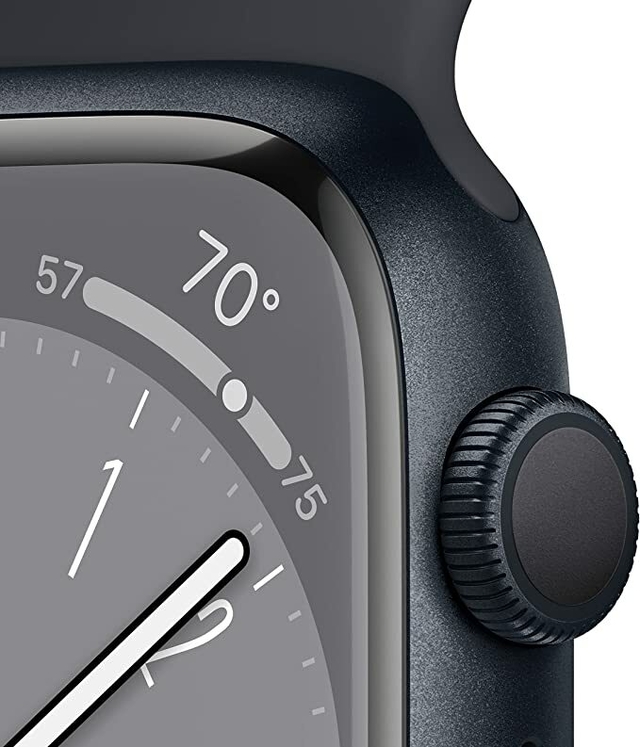 バンド新品 Apple Watch Series8 41mm GPS ミッドナイト