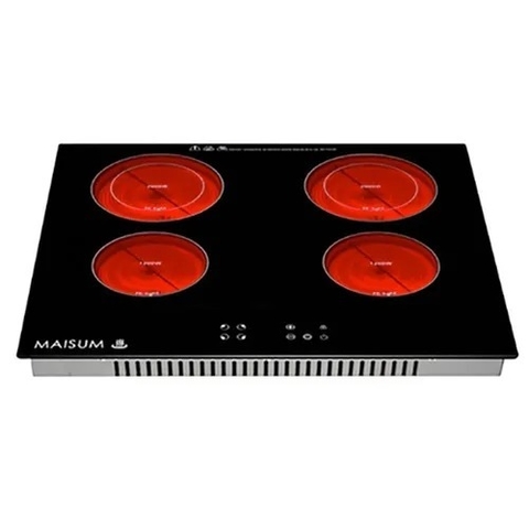 Anafe Eléctrico 4 Hornallas Vitrocerámico Maisum