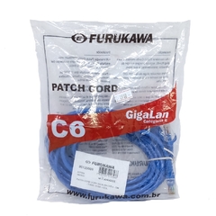 Patch Cord GigaLan Cat.6 Azul 6 Metros "35123608"