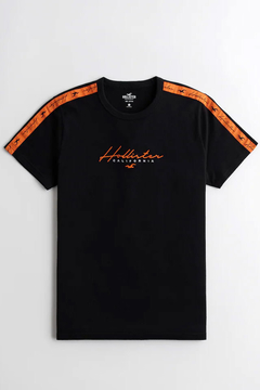 Camiseta Hollister Embroidered Logo Gaphic Tee 443696 - Original