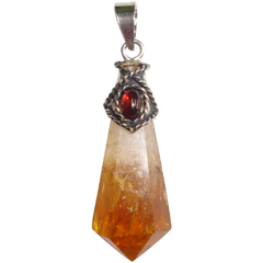 RG Antique with Cabochon Point Pendant