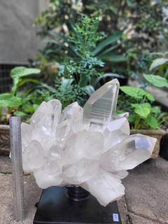 Pink Lemurian Cluster