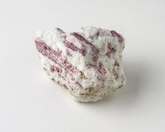 Pink Tourmaline on Matrix on internet