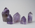 Amethyst with Quartz Towers