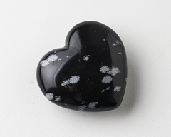 Snowflake Obsidian Hearts - buy online