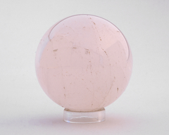 Rose Quartz Spheres on internet