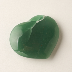 Green Aventurine Hearts - Crystal Rio | Rocks & Minerals