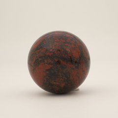 Red and Black Dolomite Spheres - Crystal Rio | Rocks & Minerals