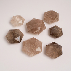 Smoky Quartz Hexagons